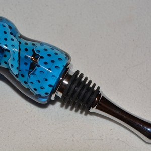 Beautiful Handmade Acrylic Wine Bottle Stopper