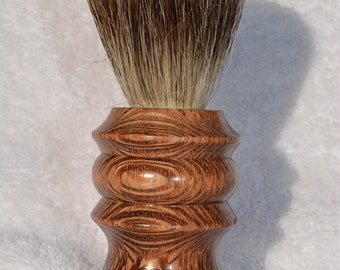 Beautiful Handmade Rare Lacewood Badger Hair Shaving Brush