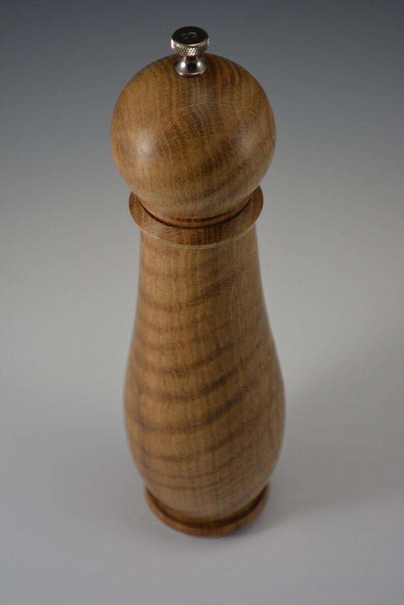 Knotsinyourhead Figured Live Oak Salt and Pepper Mill - Thumbnail 2