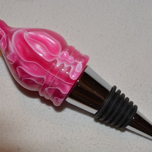 Beautiful Handmade Acrylic Wine Bottle Stopper