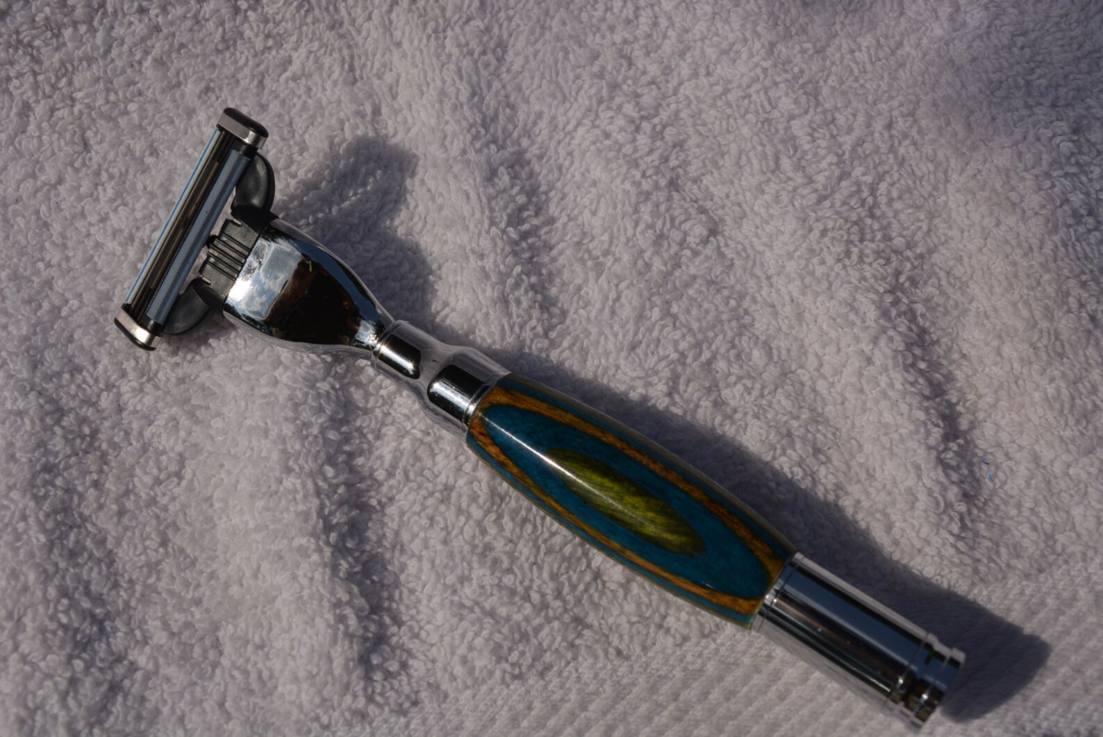 Magnum Razor Beautiful Handmade 30 Cal Magnum Style Razor Mach3/venus/fusion/de - Etsy