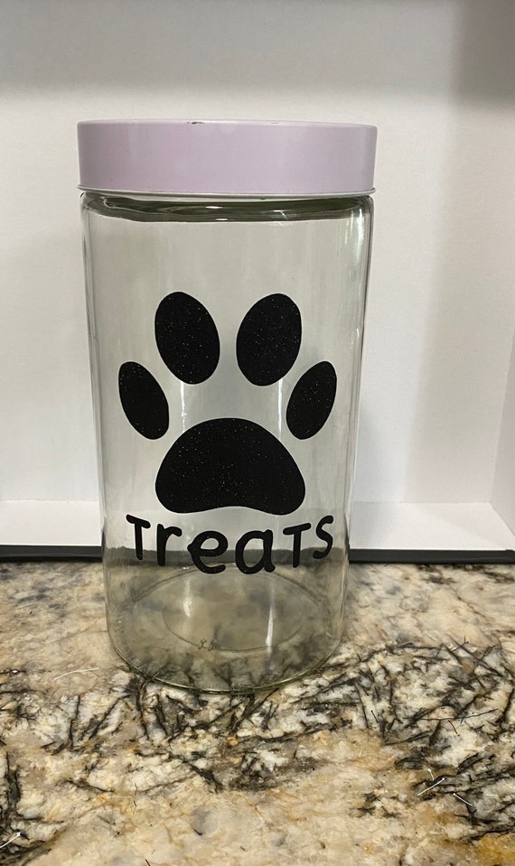 Extra large dog treat clearance jar