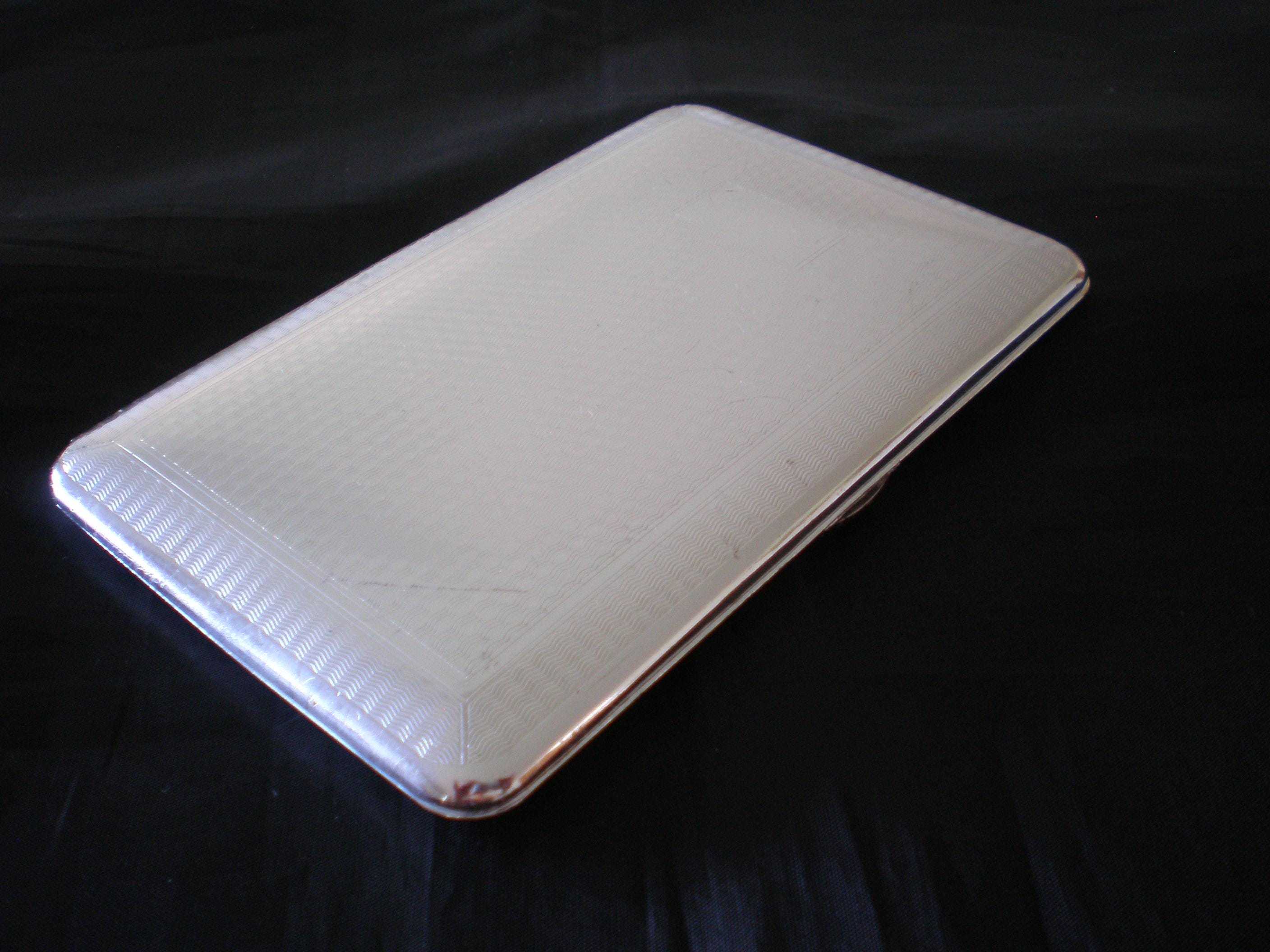 comoy's of london cigarette case VINTAGE 1950s BY COMOY`S Vintage Comoy's Of London Cigarette
