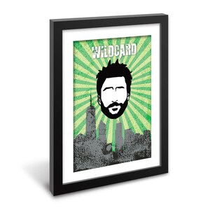 Wildcard Charlie from It&#39;s Always Sunny Fan Art Framed Poster 16&quot; x 24&quot; ready to hang!