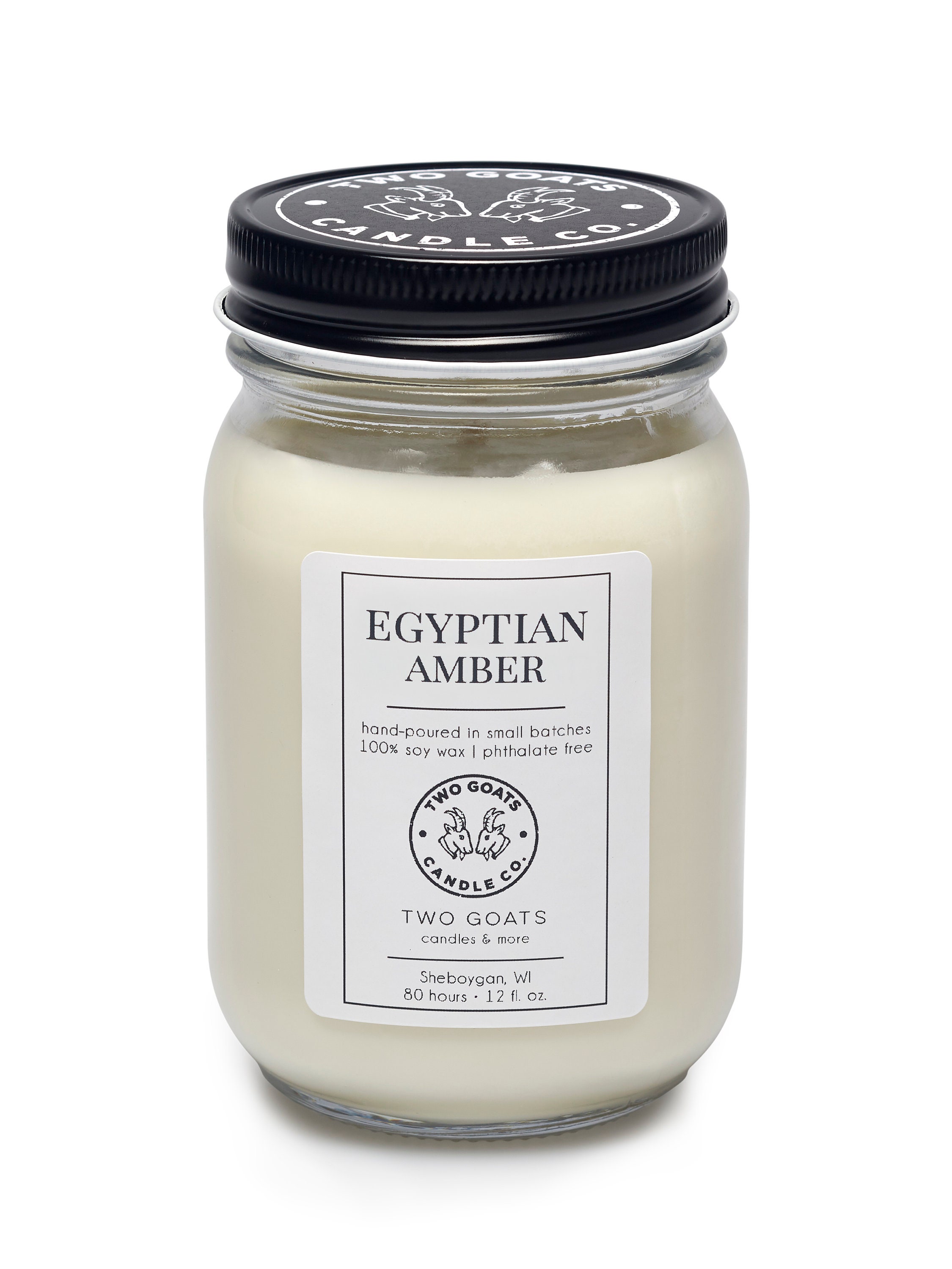 Egyptian Amber Soy Candle 12oz Large Jar Scented Candle for Etsy