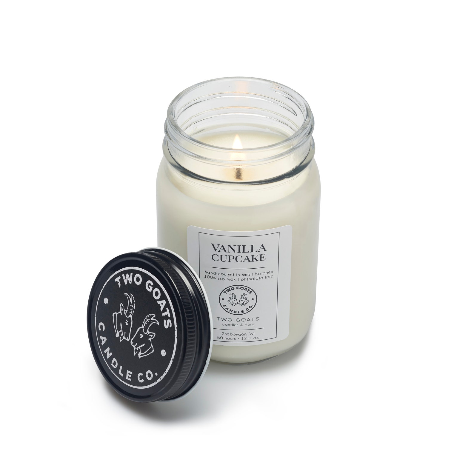 Vanilla Cupcake Soy Candle Highly Bakery Scented Candles Soy Wax Melt 100 Natural Candles for