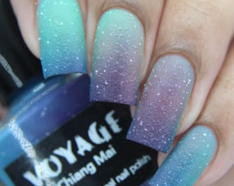 Esmalte de uñas solar térmico texturizado [Chiang Mai]