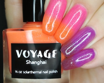 Neon Solarthermisches Unikat Nagellack [Shanghai]