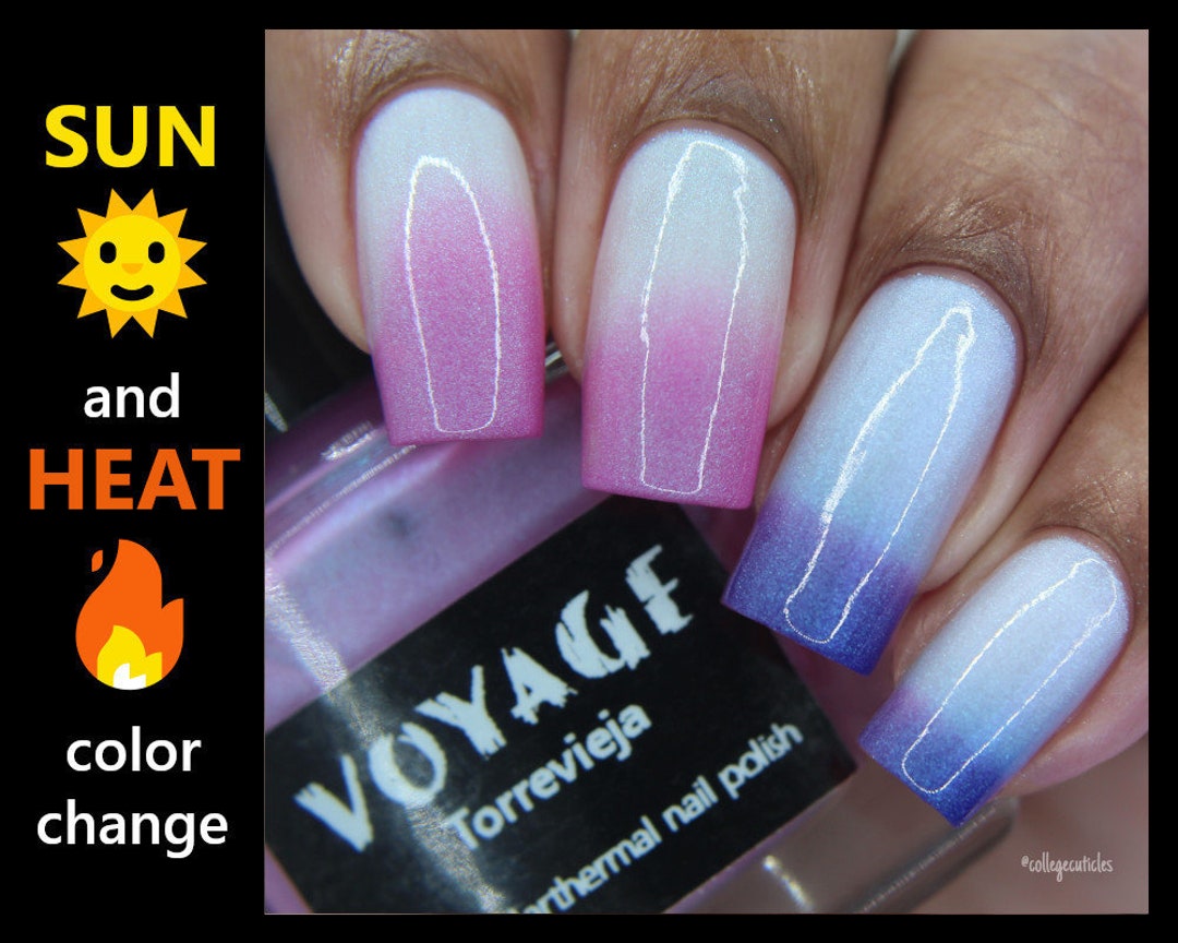 Torrevieja Solarthermal Mood Changing Indie Nail Polish pic picture