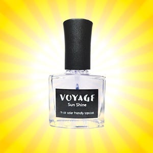Sun Safe Topcoat for Solar Nail Polish [Sun Shine]