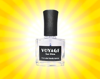 Couche de finition respectueuse du soleil pour vernis solaire [Sun Shine] Finition à séchage rapide et sans danger pour les vernis à ongles activés par le soleil
