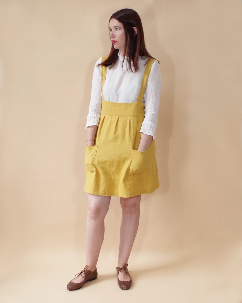 dungaree skirt