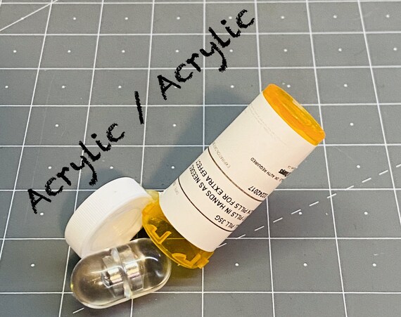 Chill Pill Mix & Match - Clear Acrylic