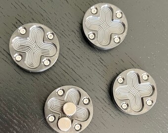 CoinFig Shift - Haptic Modular Magnetic Coin - Zirconium