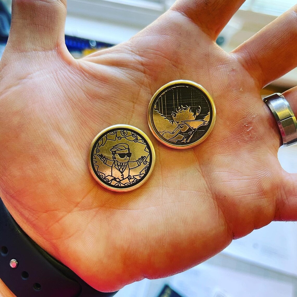 Unique Brass Coins Etsy