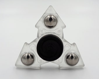 Transparenter Navigator Fidget Spinner und Top