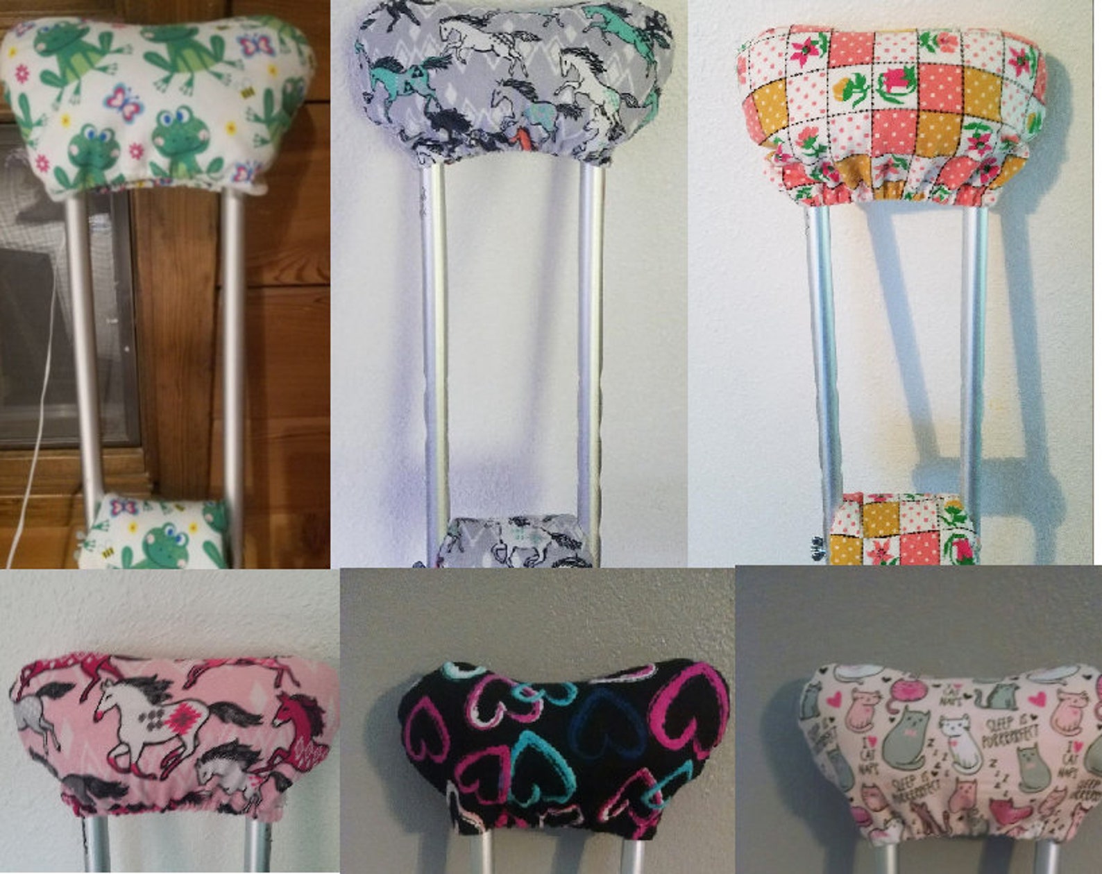 Adult Youth Child Padded Crutch Covers Hand Grip Pad Underarm Etsy