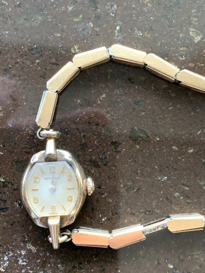 hamilton 10k rgp bezel stainless back