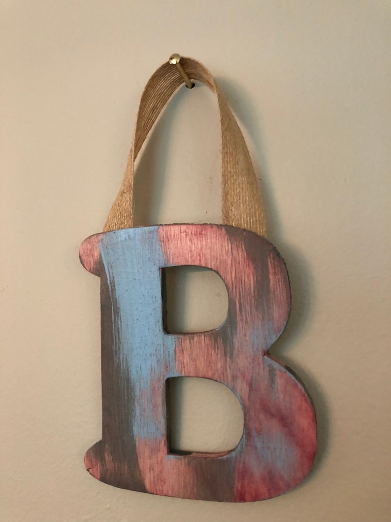 Rustic Letter '&' Monogram Ornament Rustic Etsy