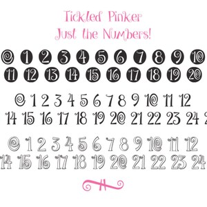 Tickled Pink Sweet Quirky Font Download Personal or Commercial image 4