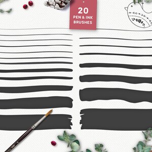 Sweater Weather Vector Brush Set image 6