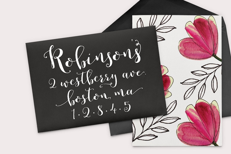 Romantic Hand Lettered Calligraphy Script Font Download image 7