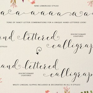 Fashionista Modern Calligraphy Script Font Commercial Download image 5