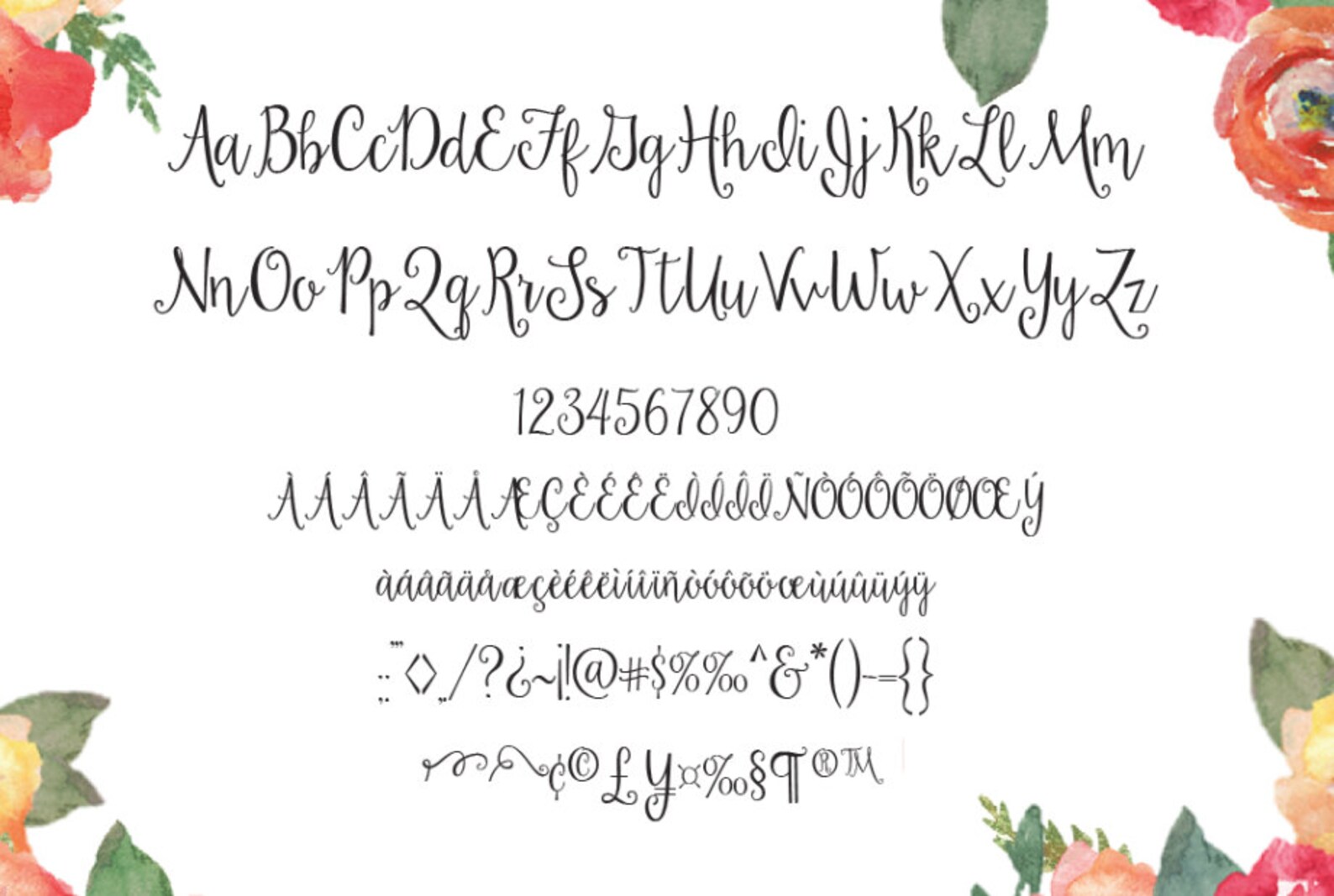Hello Sunshine Elegant Handwriting Cursive Script Commercial Font ...