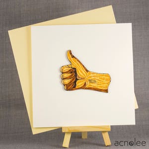 Carte 3D fait main Quilling carte piquants bonne chance carte papier Quilling