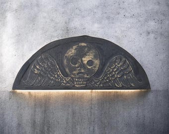Petite 1700's Revolutionary War Veteran - Skull and Bones Historical Gravestone - Alternative to Gravestone Rubbing