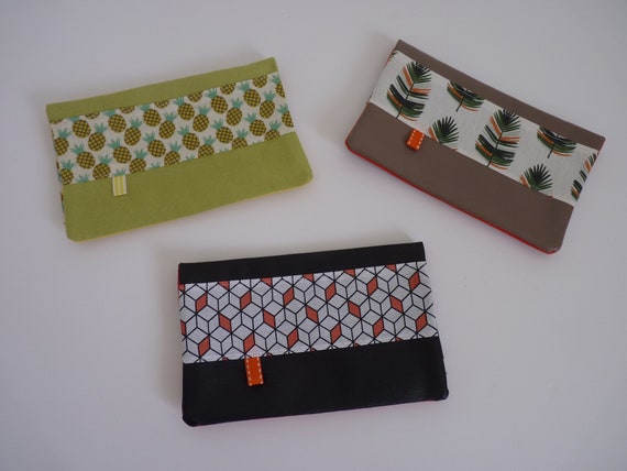 BORN TO QUILT CHECKBOOK COVER