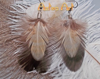 Earrings "SOFT BROWN"