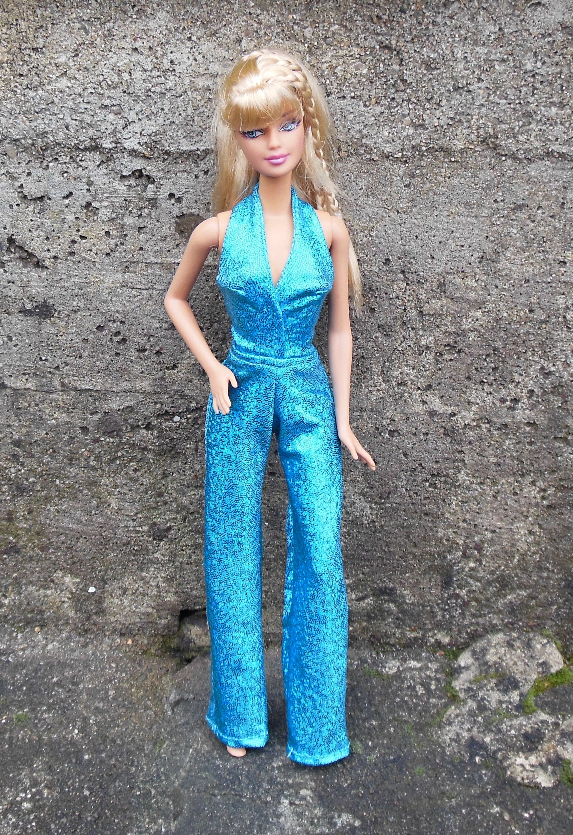 Blue Barbie Jumpsuit -  Canada