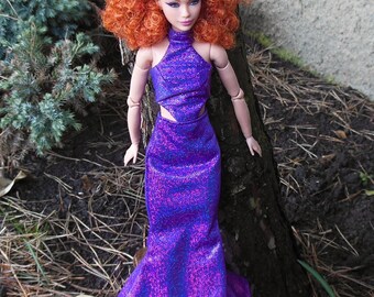 Doll clothing | Fashion doll clothes | Dress for 11,5 inch fashion dolls | Doll outfit in 1:6 scale | Handmade |