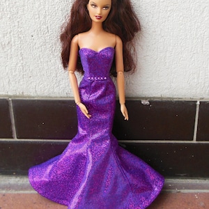 Doll clothing | Fashion doll clothes | Dress  for 11,5 inch fashion dolls | Doll outfit in 1:6 scale | Handmade |