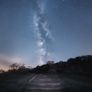 天の川の写真、深宇宙、星、宇宙、天体写真、惑星、宇宙、暗い夜、空、銀河、壁アート、大判プリント