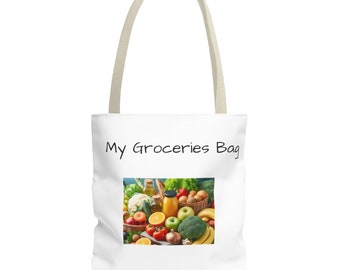My Groceries Tote Bag