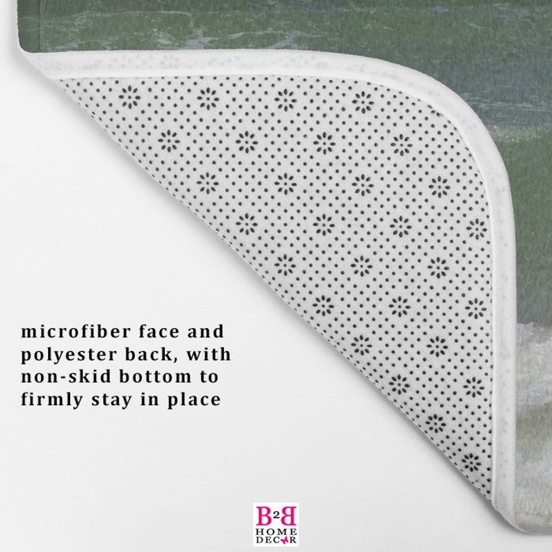 BACKtoBASICSinterior Magnolias Bath Mat - Thumbnail 5