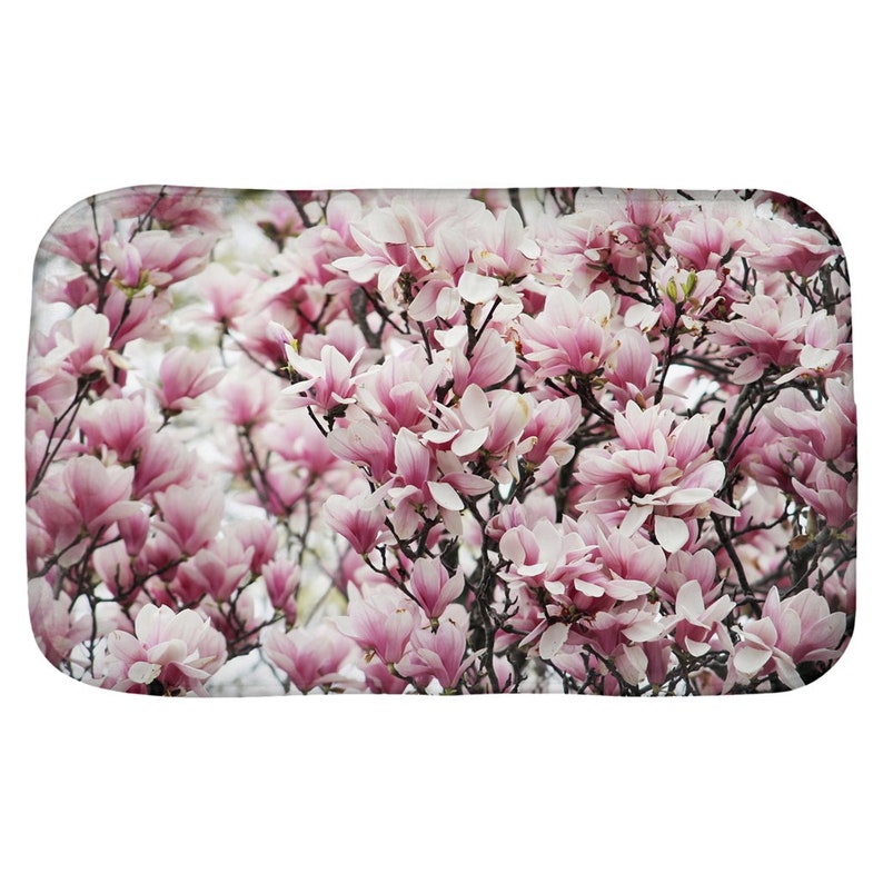 BACKtoBASICSinterior Magnolias Bath Mat - Thumbnail 3