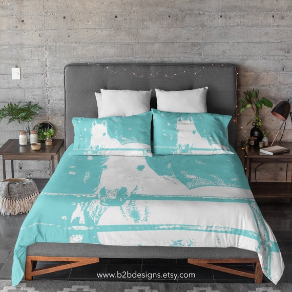 turquoise kids bedding