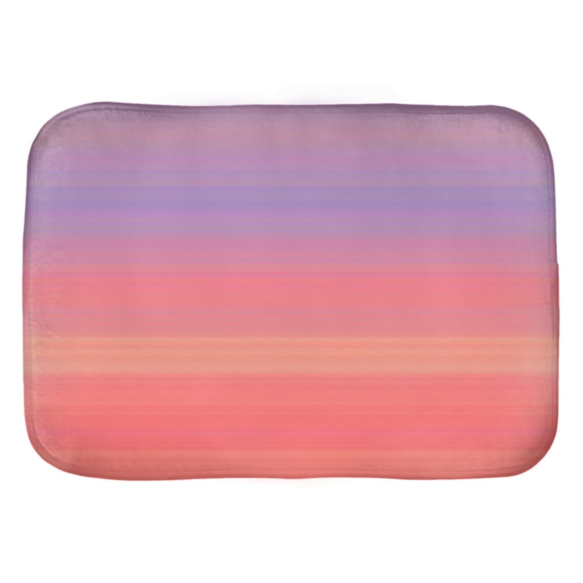 Peachy Gradient Bath Mat Bathroom Decor for Girls Peach - Etsy