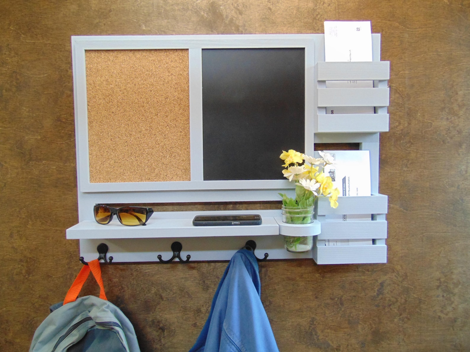 Cork Board Organizer Etsy