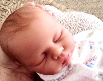 Bambola in silicone per bambina, morbida e impermeabile, realizzata su misura