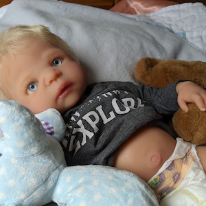 Solid Platinum Chunky baby boy* 1150 USD