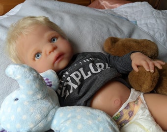 Massief platina chunky babyjongen* 1150 USD