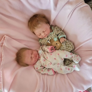 QUICK SALE ** soft soft newborn solid silicone twins
