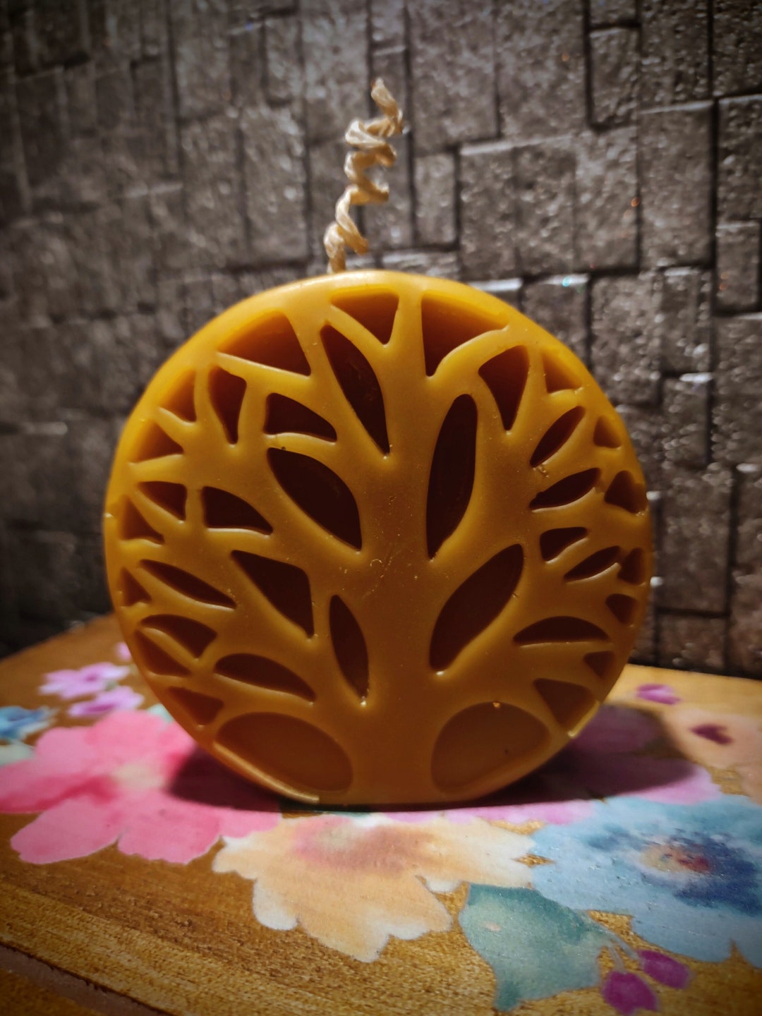 Tree of Life Beeswax Candles Tree of Life Candles Tree of Etsy