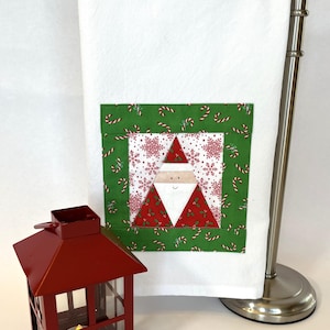 Santa Kitchen Towel, FREE SHIPPING