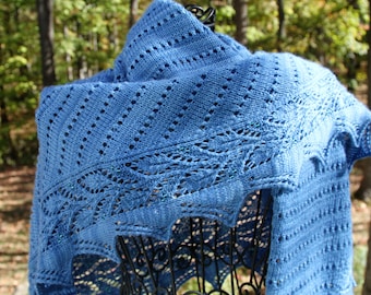 knitting pattern for shawl LOTTY