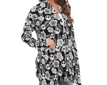 Hawaiian Jack NBC All over print waterfall cardigan